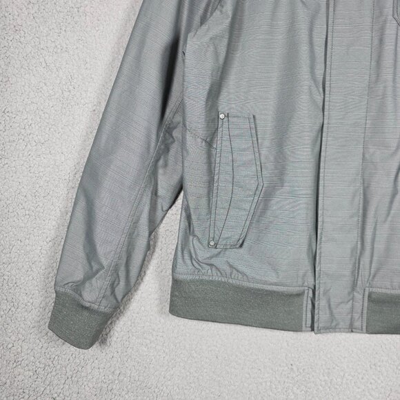 Timberland Jacket Mens Large Gray Heathered Waterproof Wildcat Mountain Slim Fit - Picture 3 of 14